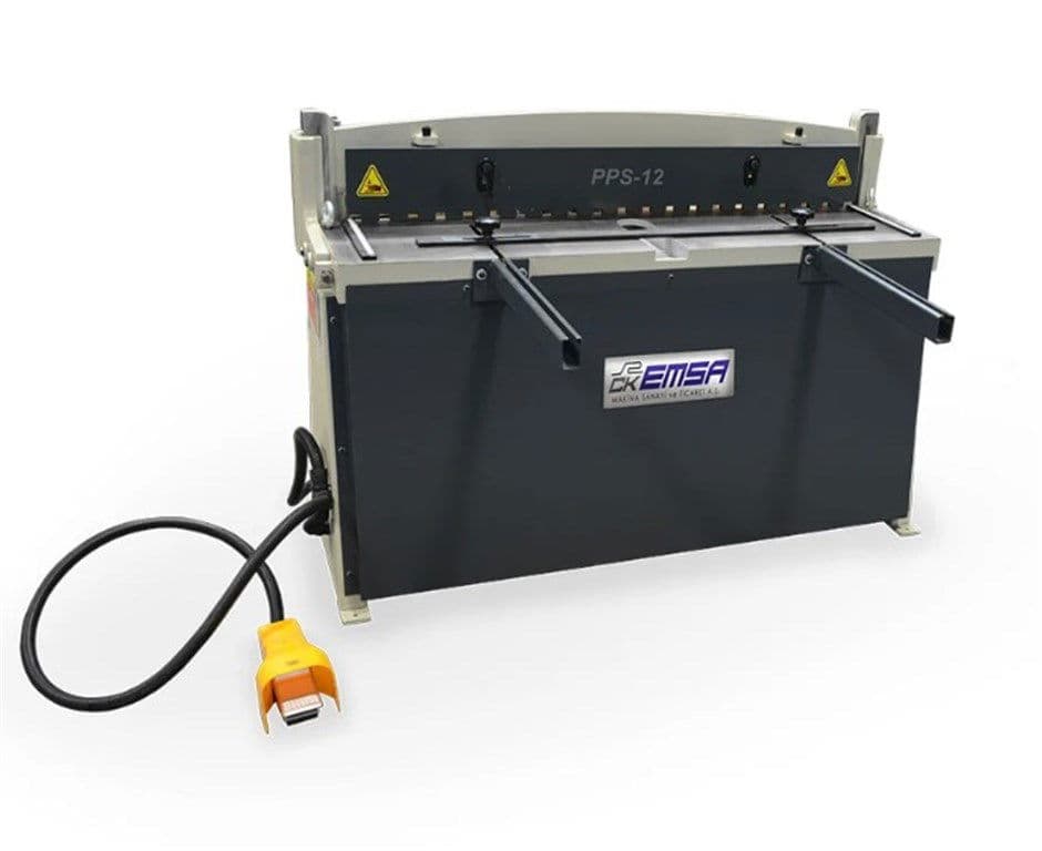 CKEMSA PPS-12 Pnömatik Tip Ayak Pedallı Giyotin Makas (Kapasite mm 1,2 x 1320)