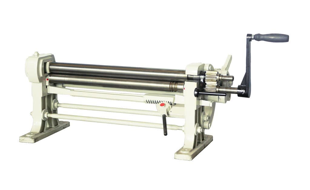 ISITAN R-610x46x1,2mm Döküm Gövde Ayaksız Masaüstü Silindir Büküm Tezgahı (Kapasite mm 1,2)