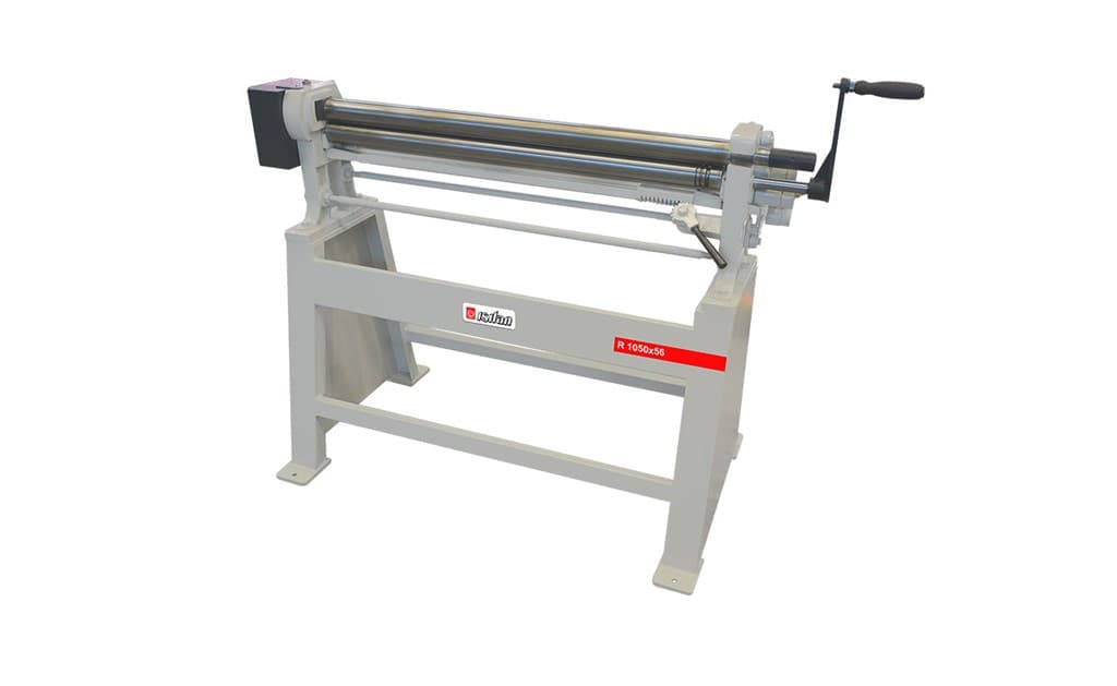 ISITAN - R 1050 x 56 Manuel Kollu Tırnaklı Tip Ayaklı Silindir Büküm Tezgahı (+İndüksiyonlu Sert Milli)(Kapasite mm 1,0)