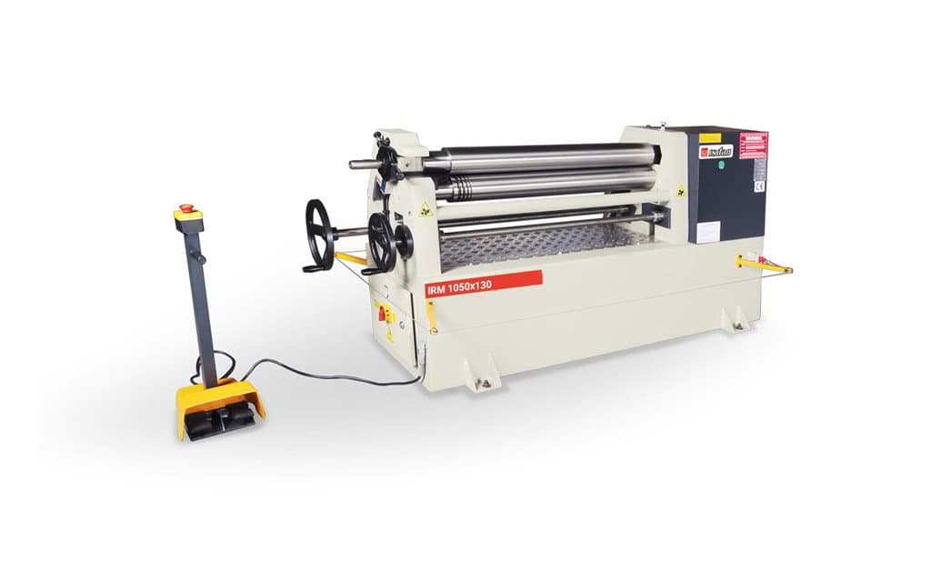 ISITAN - IRM 1050 x 130 Asimetrik Motorlu 3 Toplu Ağır Tip Silindir Büküm Tezgahı İndüskiyonlu Sert Milli Kapasite 5,0