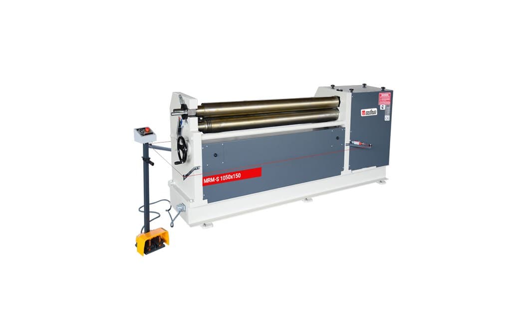 ISITAN - MRM-S 1050x190 Asimetrik Motorlu 3 Toplu Çelik Kaynak Gövdeli Silindir Büküm Tezgahı (Kapasite mm 9/10)