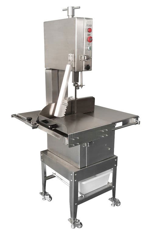 Akse Kemik Kesme Makinesi Mezbaha Tipi Büyükbaş Hayvan Kemik Kesme Makinası (Kesme Yüksekliği: 45 Cm)