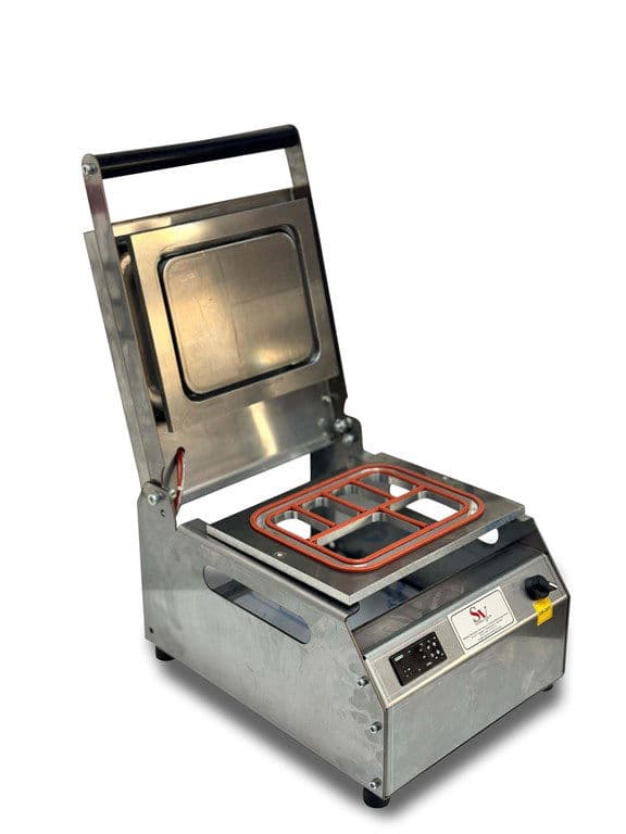 Sönmez 6 Bölmeli Paslanmaz Manuel Kase Kapatma Makinesi