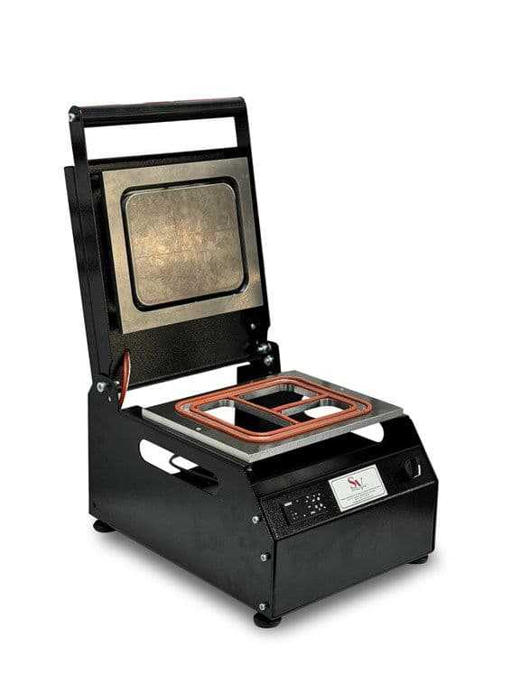 Sönmez Manuel 3 Göz Tabak Kapatma Makinesi Black