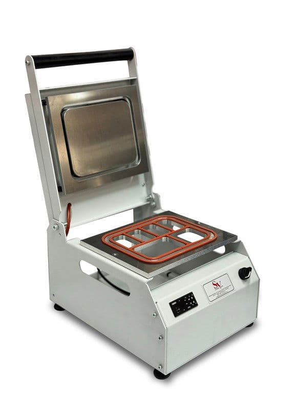 Manuel 6 Bölmeli Kahvaltı Tabağı Kapatma Makinesi