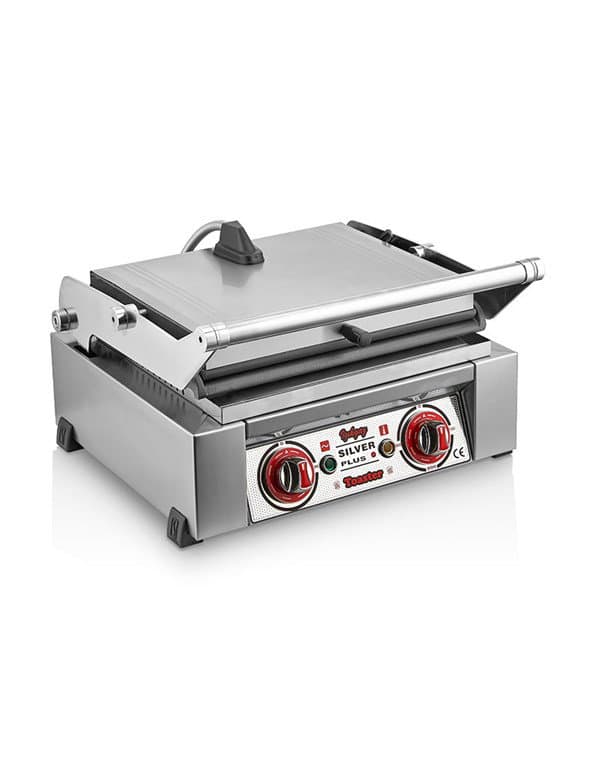 SILVERINOX PLUS TOST MAKİNESİ 16 DİLİM ELEKTRİKLİ 