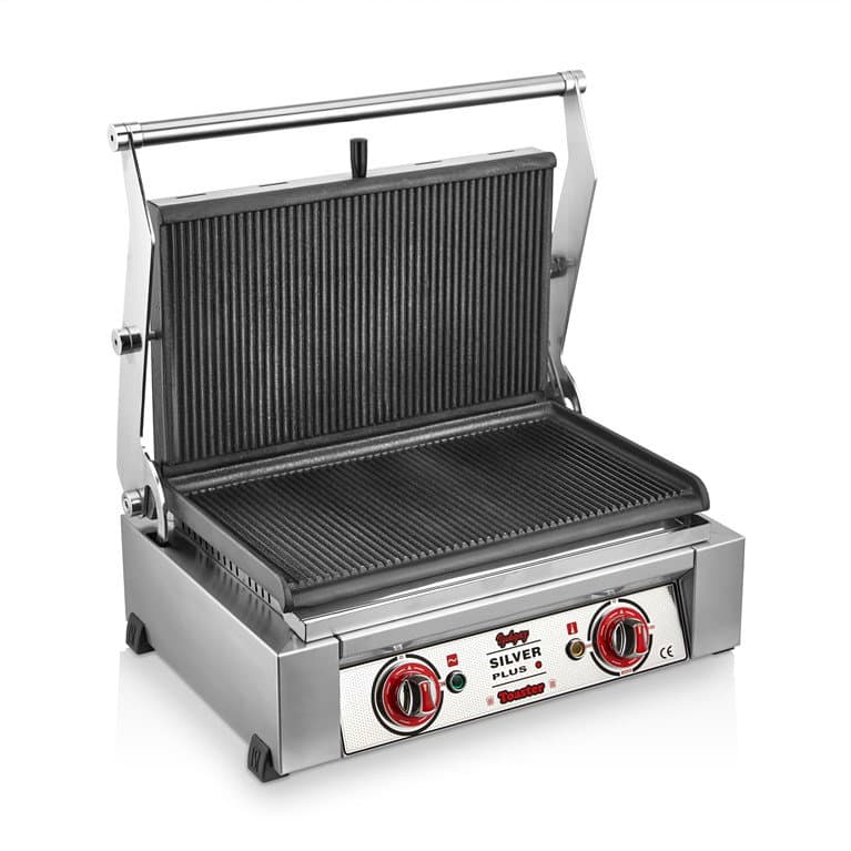 SILVERINOX PLUS TOST MAKİNESİ 24 DİLİM ELEKTRİKLİ 