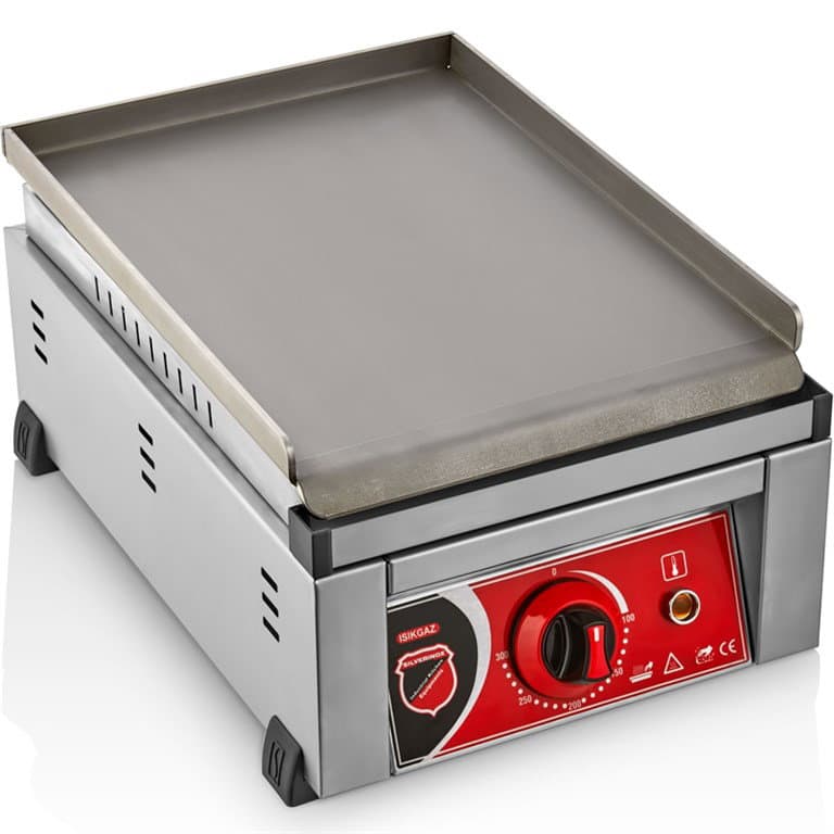 SILVERINOX 30 CM  ELEKTRİKLİ PLEYT IZGARA   