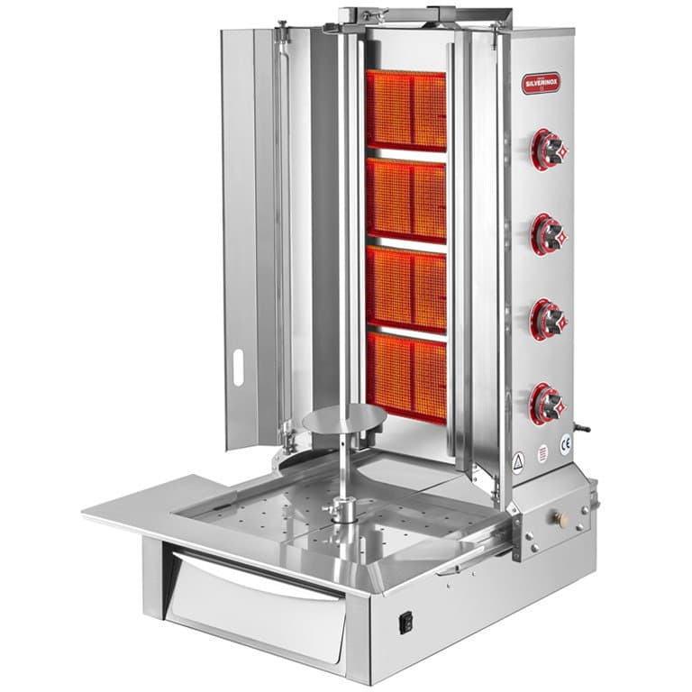  4 RADYANLI LPG’Lİ ALTTAN MOTORLU GAZLI DÖNER OCAĞI   