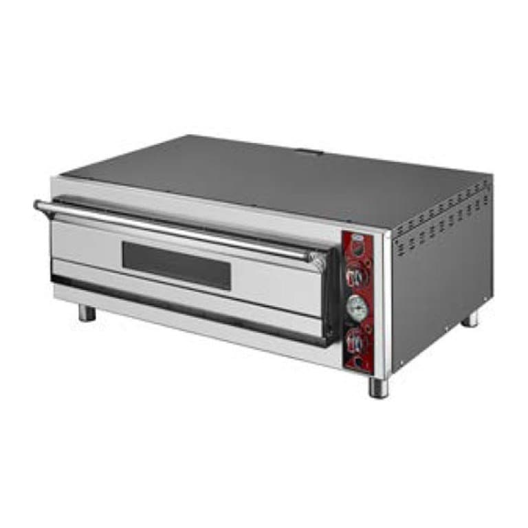 SILVERINOX 52x52 TEK KATLI ELEKTRİKLİ PİZZA FIRINI