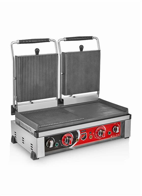 STYLE TOST MAKİNESİ 20 DİLİM ELEKTRİKLİ ÇİFT KAPAKLI