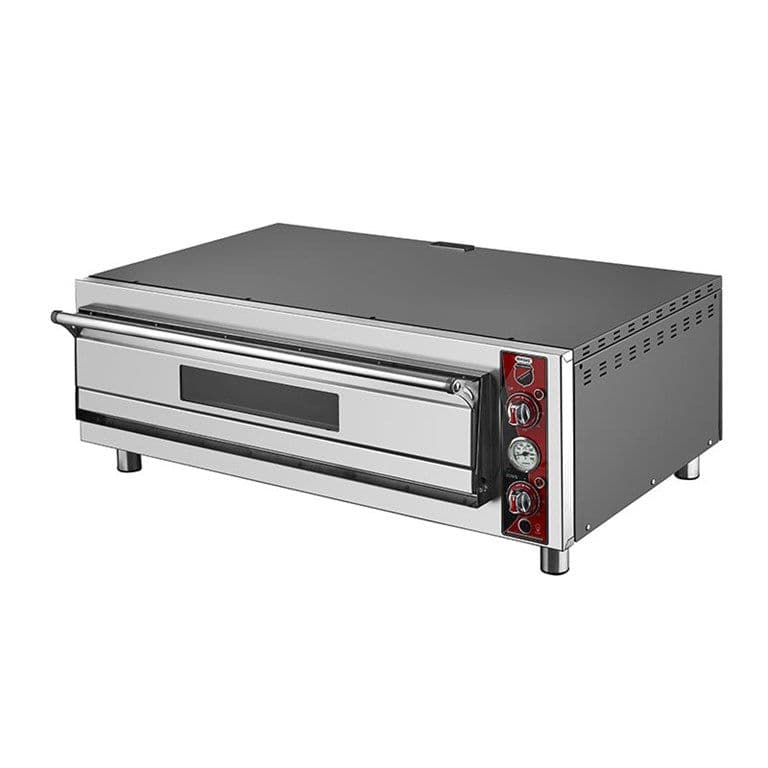 SILVERINOX 62x62 TEK KATLI ELEKTRİKLİ PİZZA FIRINI