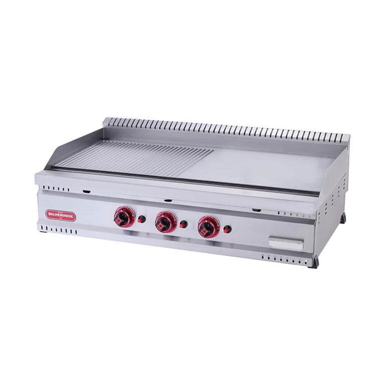 SILVERINOX 600 SERİ 80x60 GAZLI YARI OLUKLU IZGARA