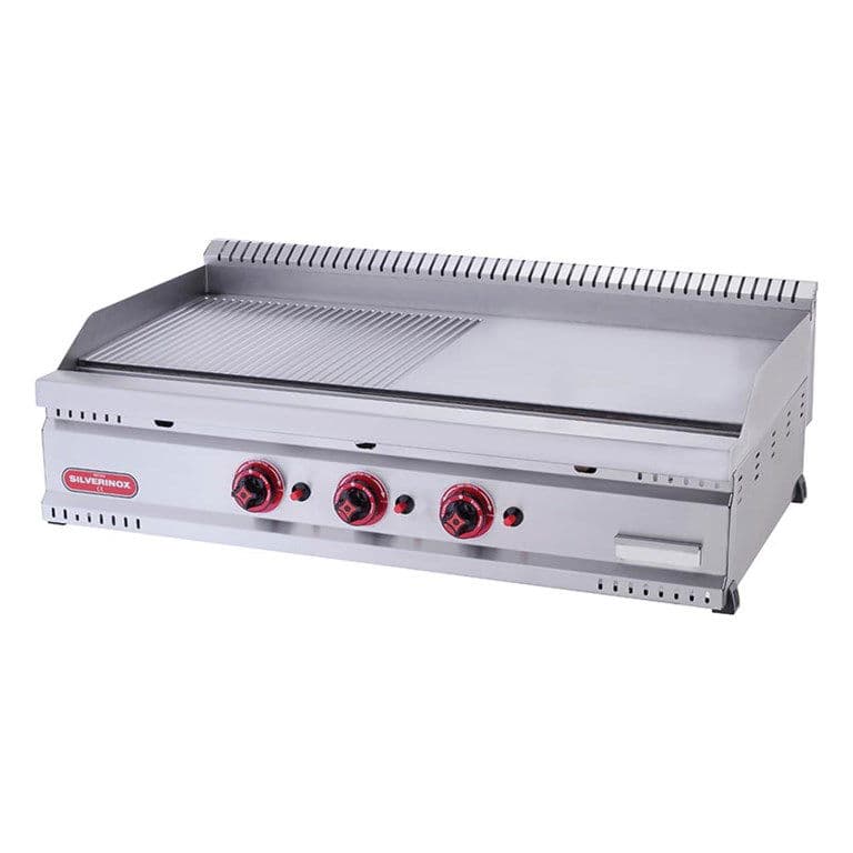 SILVERINOX 600 SERİ 80x60 GAZLI TAM OLUKLU IZGARA