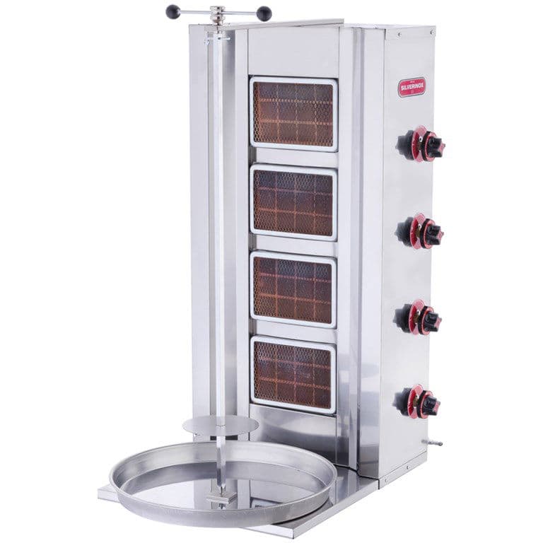 SILVERINOX 4 RADYANLI DÖNER OCAĞI LPG’Lİ