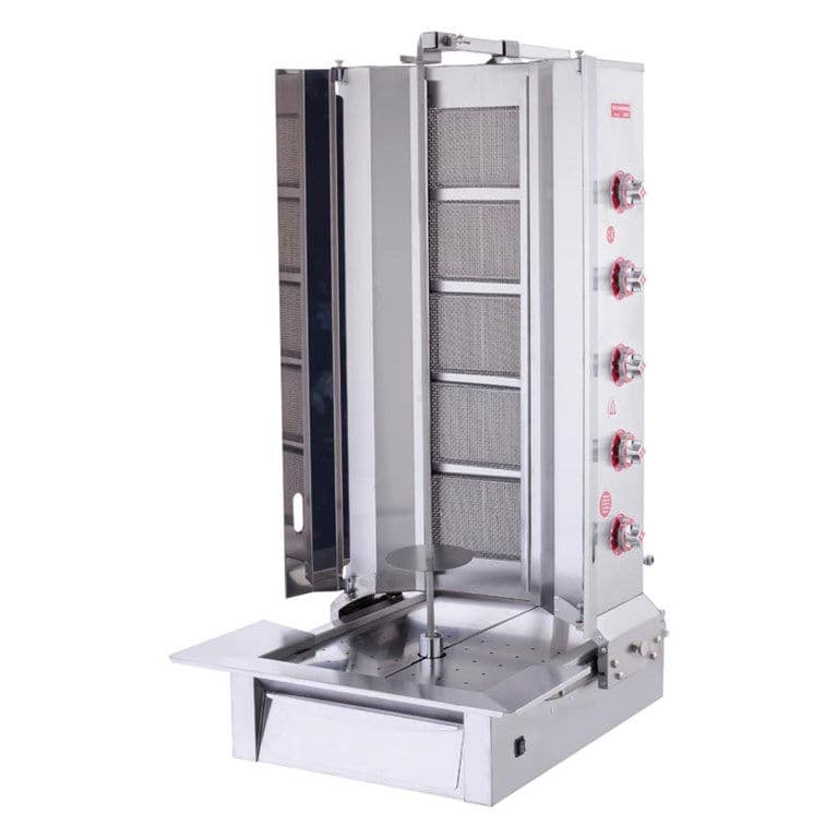 5 RADYANLI OCAĞI ALTTAN MOTORLU DÖNER DOĞALGAZLI