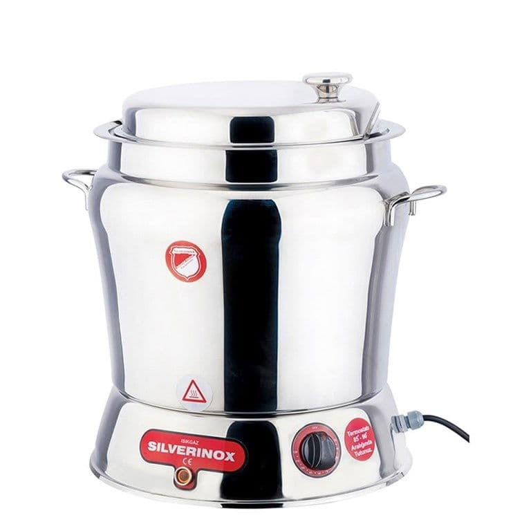  PASLANMAZ ÇELİK ÇORBA POTU ve SOSLUK 9  LİTRE