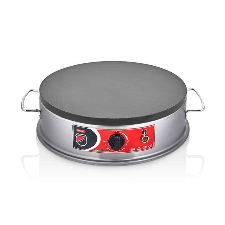 SILVERINOX GRİ İNOX 40 CM KREP MAKİNESİ