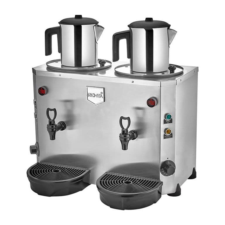 Remta 2 Demlikli Mini Jumbo 9+9 Lt Çay Makinesi