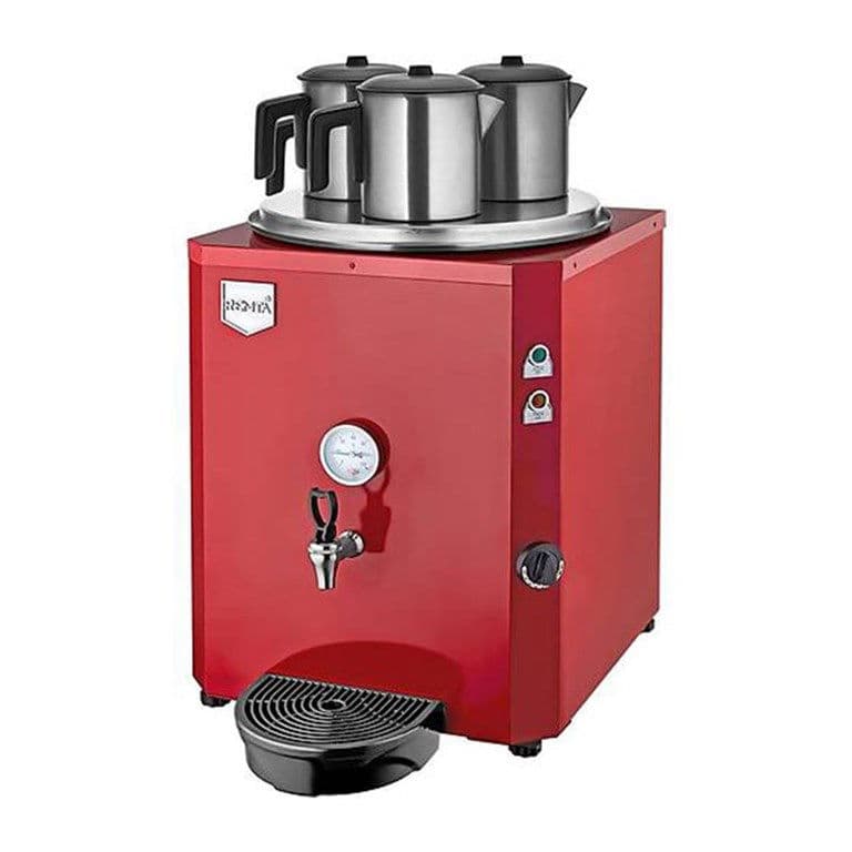 Remta 3 Demlikli Jumbo 40 Lt Çay Makinesi (Kırmızı)