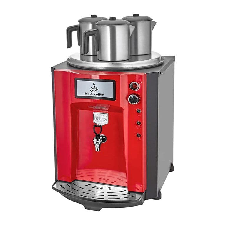 Remta 3 Demlikli Jumbo 40 Lt Çay Makinesi (Kırmızı)