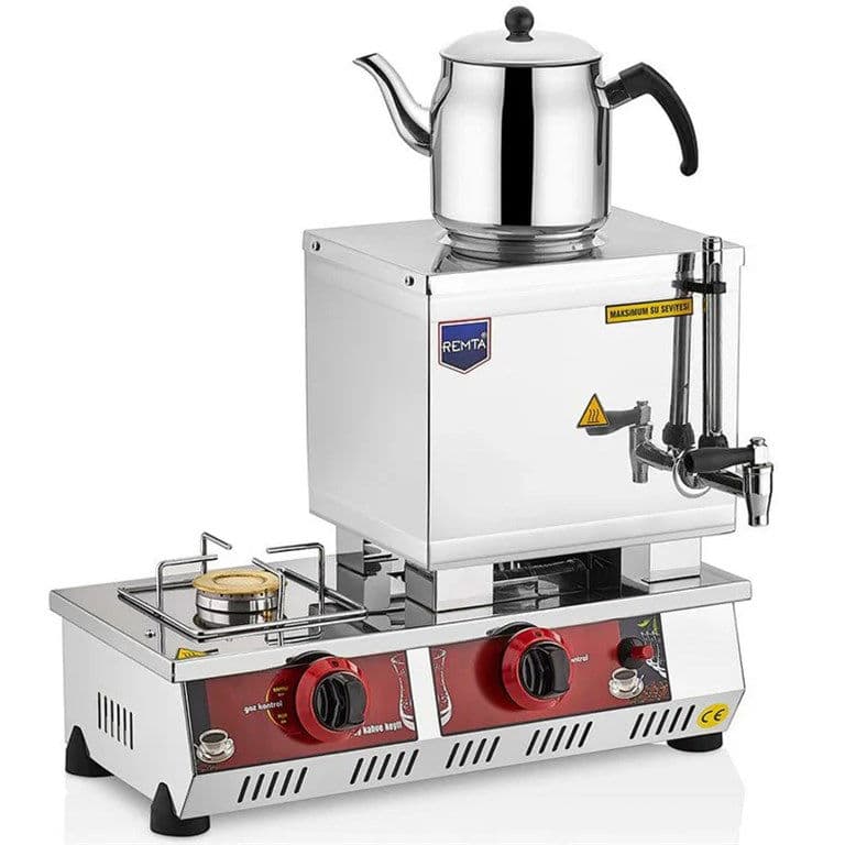 Remta 15 Model Tek Demlikli Gazlı 14 Lt Çay Ocağı