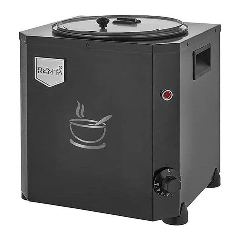 REMTA Jumbo Model Siyah 9 lt Çorba/Sos Isıtıcı