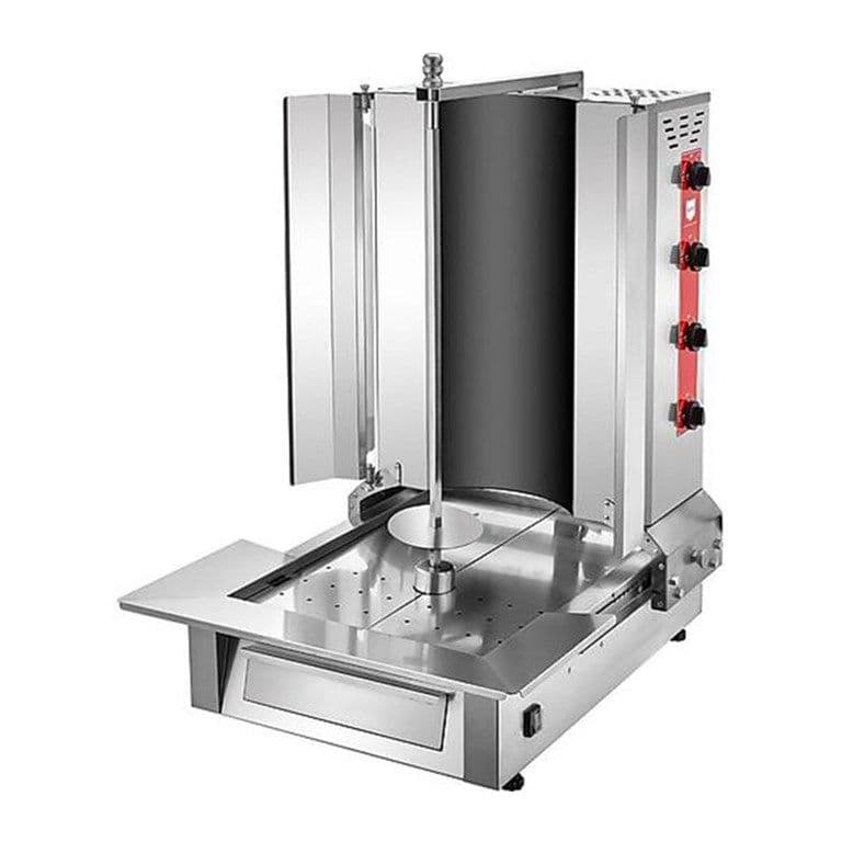 Remta MA05 4'Lü Oval Camlı Elek Alt. Mot. Döner Ocağı