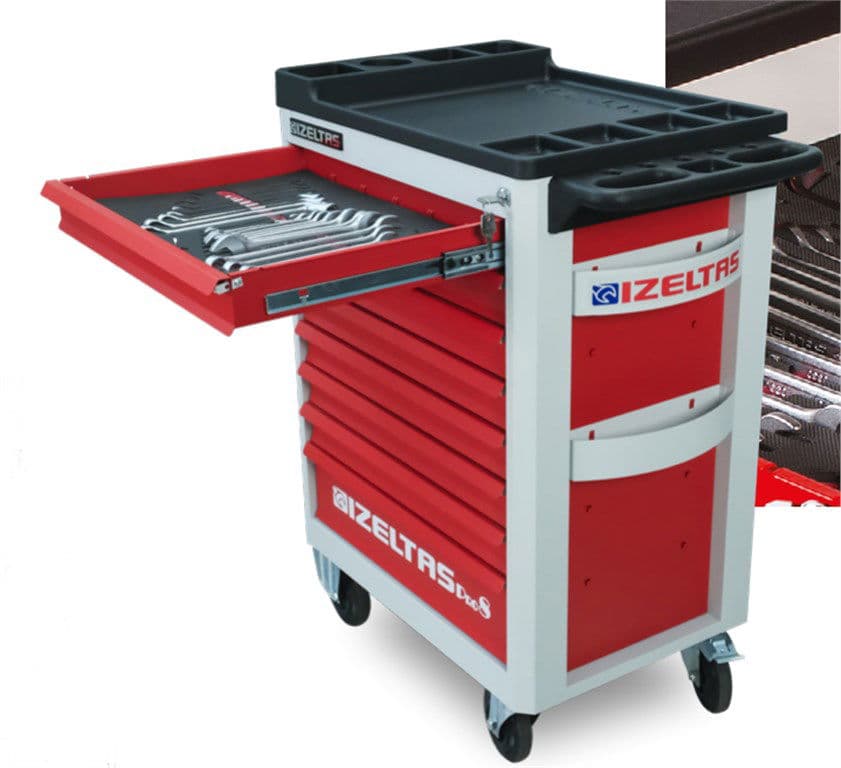 İZELTAŞ Pro Serisi 6 Çekmeceli Dolu Takım Dolabı