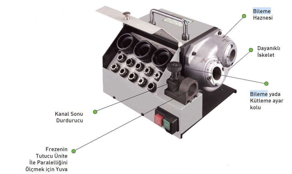VERTEX VEG-13A FREZE BİLEME MAKİNASI