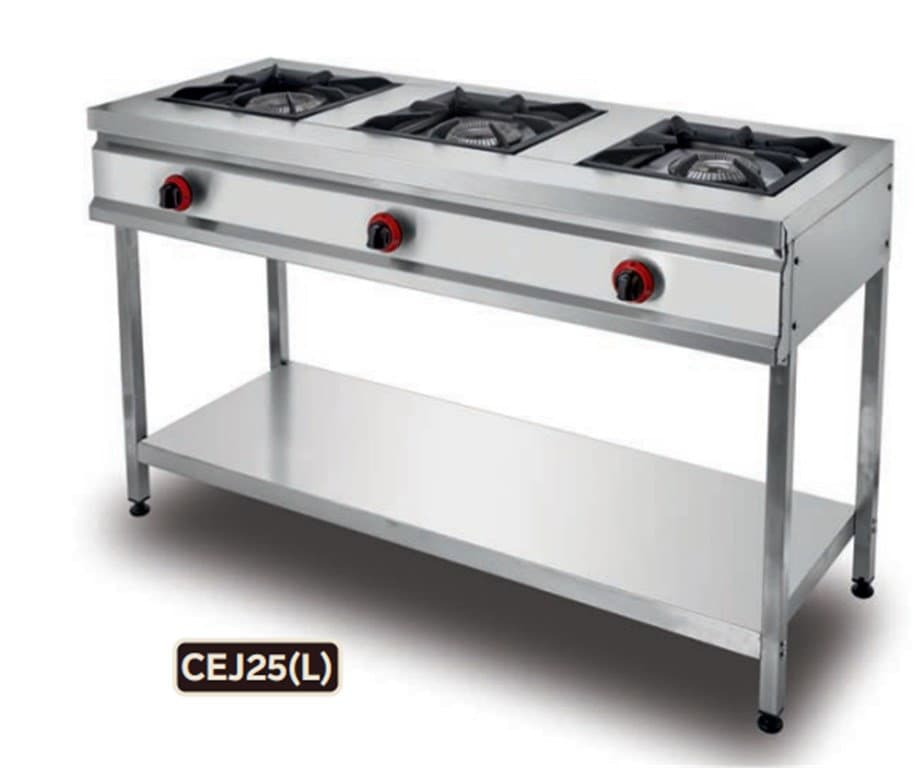 Remta CEJ25L Üç Ayaklı Raflı Gazlı Ocak