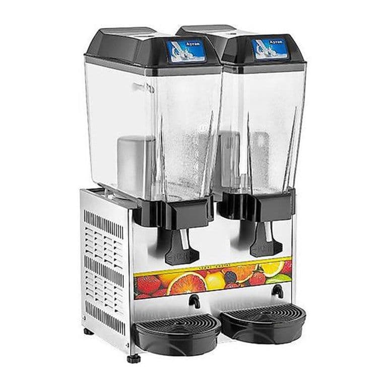 REMTA ÇİFT HAZNELİ SOĞUTUCU 2X20 LT (GRİ)