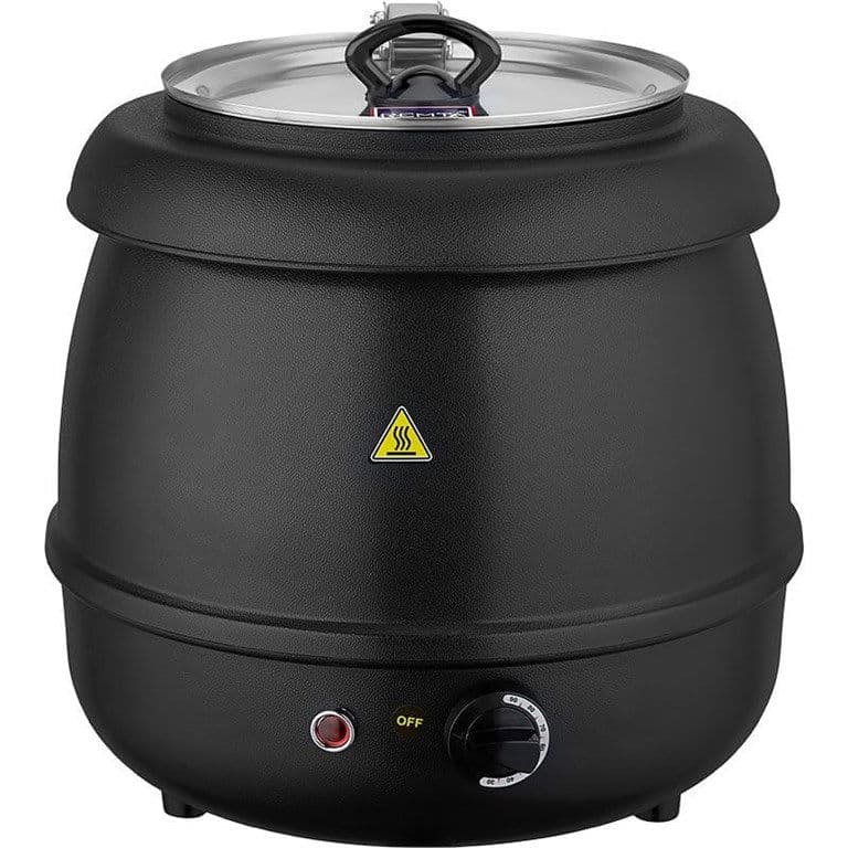 REMTA SİYAH ELEGANCE MODEL 9 LT ÇORBA/SOS ISITICI