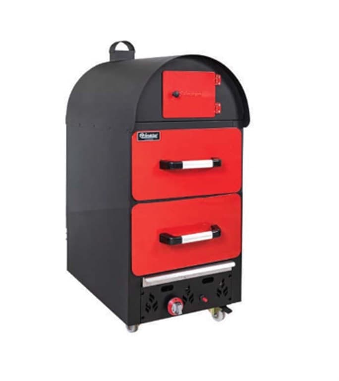 HİMAKSAN GAZLI 2 ÇEKMECELİ KUMPİR FIRINI