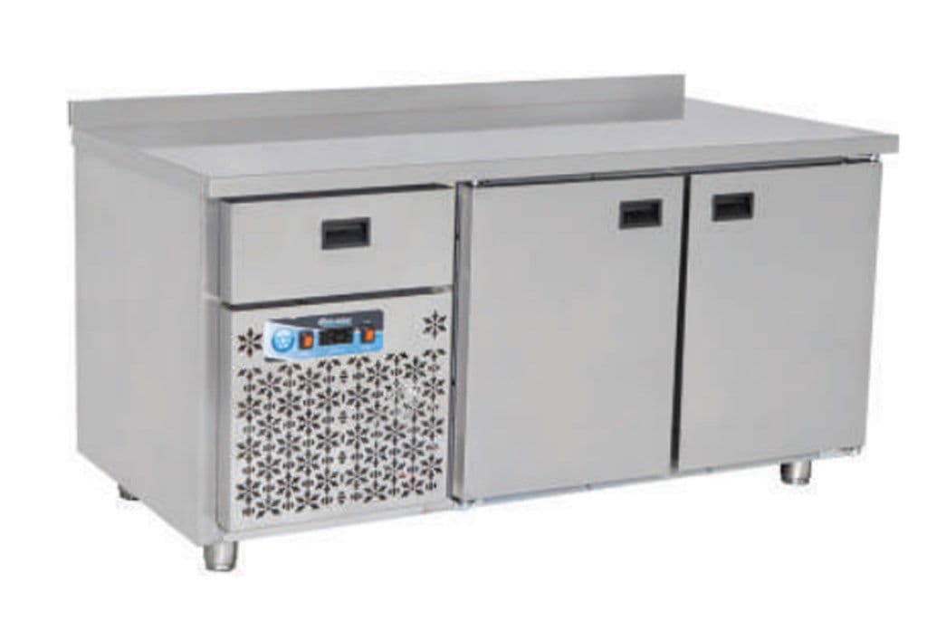 HİMAKSAN TEZGAH TİPİ İKİ KAPILI ENDÜSTRİYEL BUZDOLABI