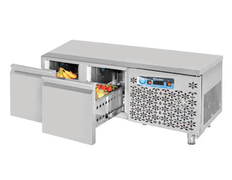 HİMAKSAN SET ALTI 2 ÇEKMECELİ ENDÜSTRİYEL BUZDOLABI