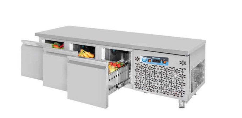 HİMAKSAN SET ALTI 6 ÇEKMECELİ ENDÜSTRİYEL BUZDOLABI