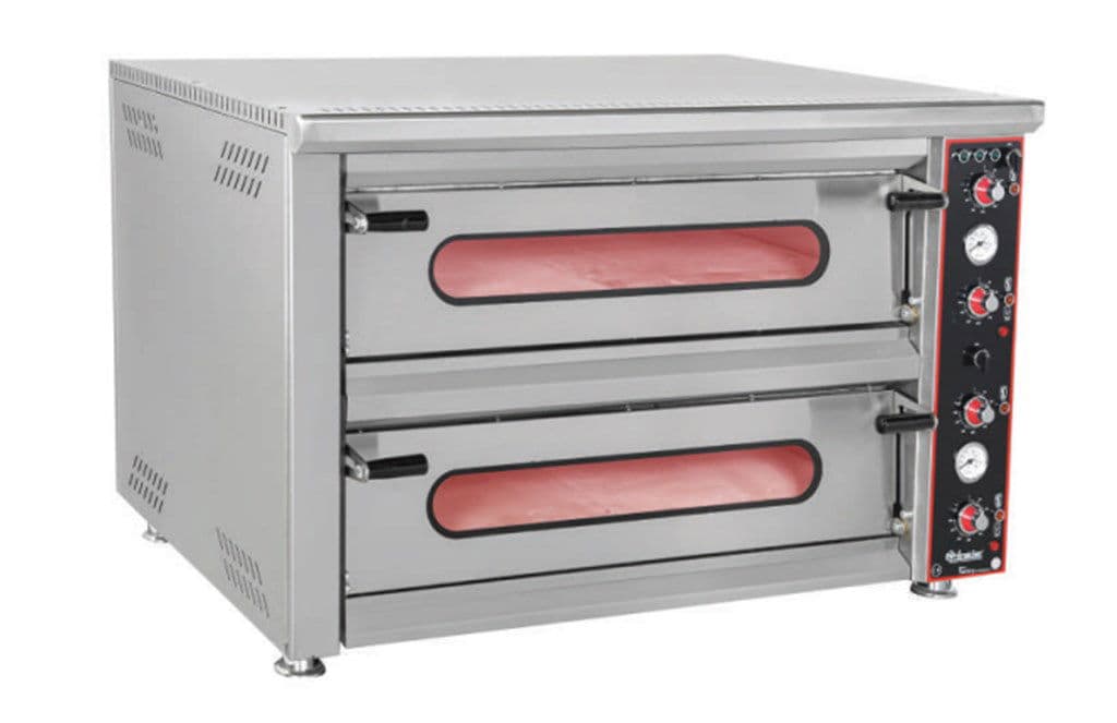 HİMAKSAN ELEKTRİKLİ İKİ KATLI 6+6 PİZZA FIRINI