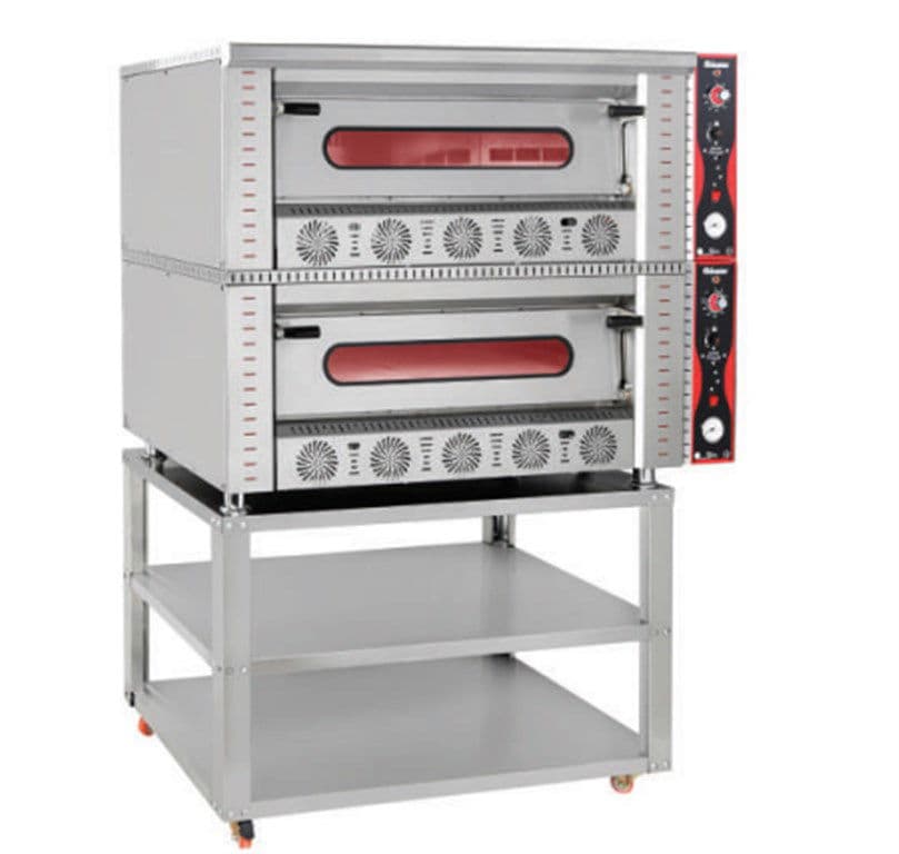 HİMAKSAN GAZLI İKİ KATLI 4+4 PİZZA FIRINI