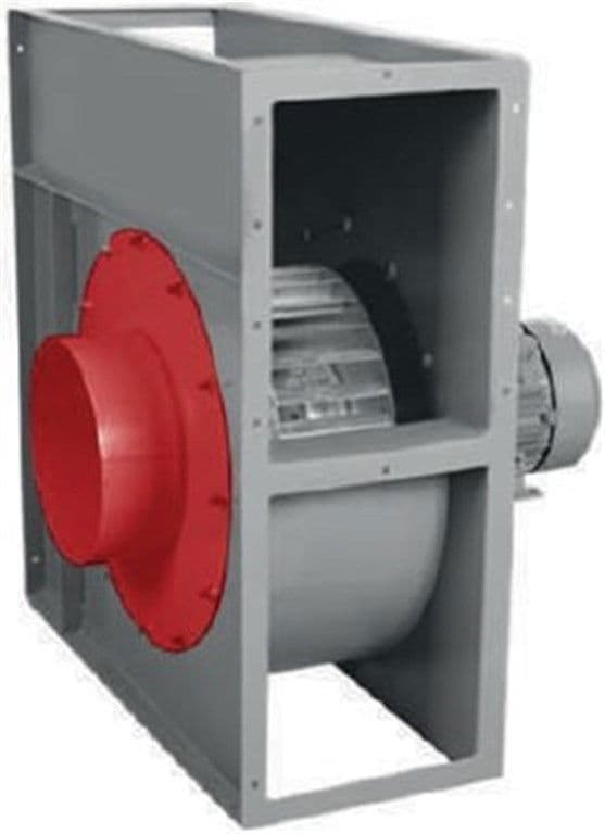 DİREKT AKUPLE TEK EMİŞLİ KARE KASALI RADYAL FAN 8500 m³/h