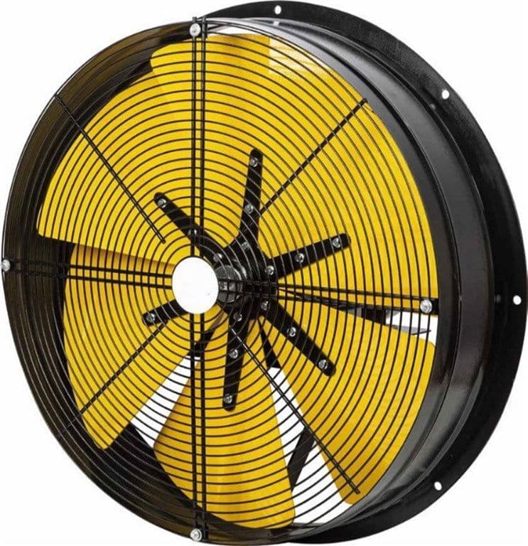 7 KANATLI METAL PERVANELİ AKSİYEL FAN 47000 m³/h