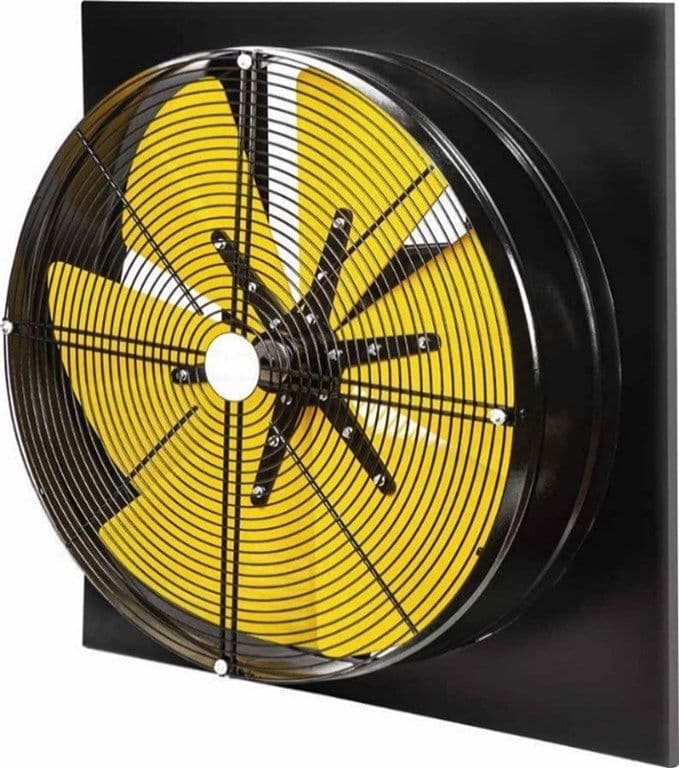 7 KANATLI METAL PERVANE KARE KASALI FAN 47000 m³/h