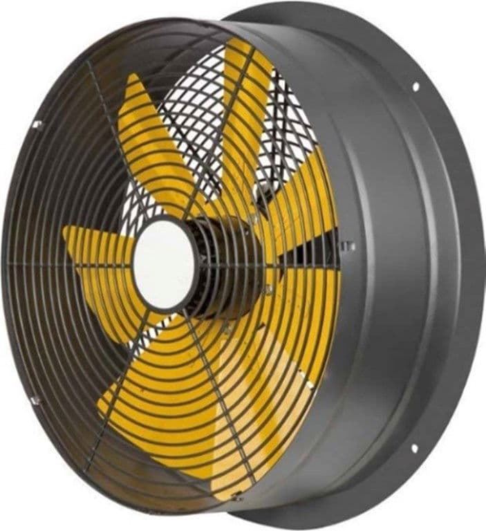 7 KANAT PERVANELİ DİREKT AKUPLE SANAYİ TİP FAN 8500 m³/h