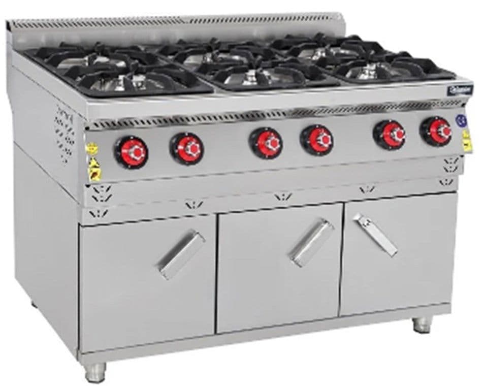 HİMAKSAN Gazlı Ocak Fırınlı HMK-FOG1298