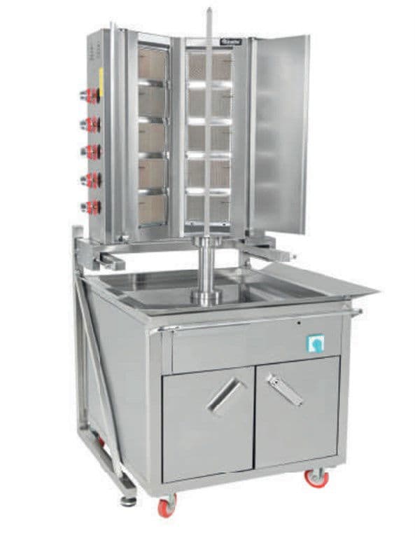 ARABALI DOĞAL GAZLI HMK-AMDNG 10 DÖNER OCAĞI