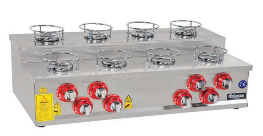 LPG Lİ HMK-KNFOG 10 CE  SET ÜSTÜ KÜNEFE OCAĞI