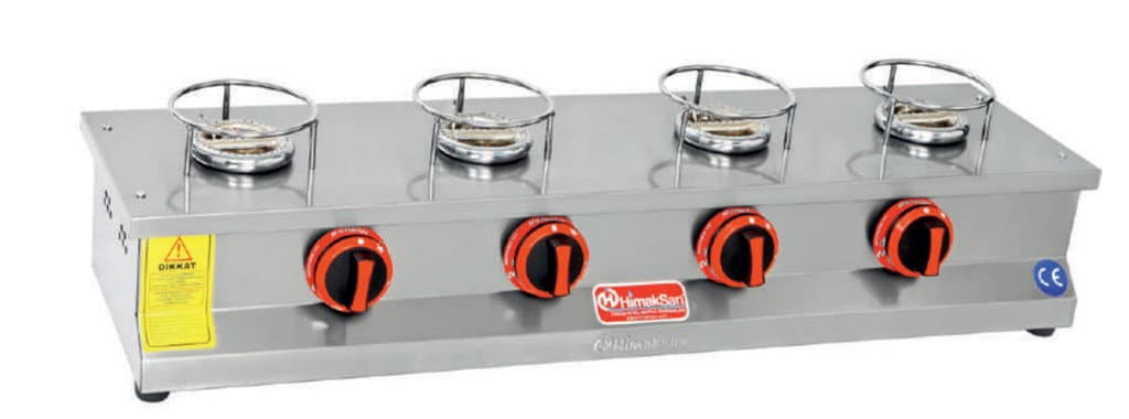 LPG Lİ HMK-KNFOGK 4 CE  SET ÜSTÜ KÜNEFE OCAĞI