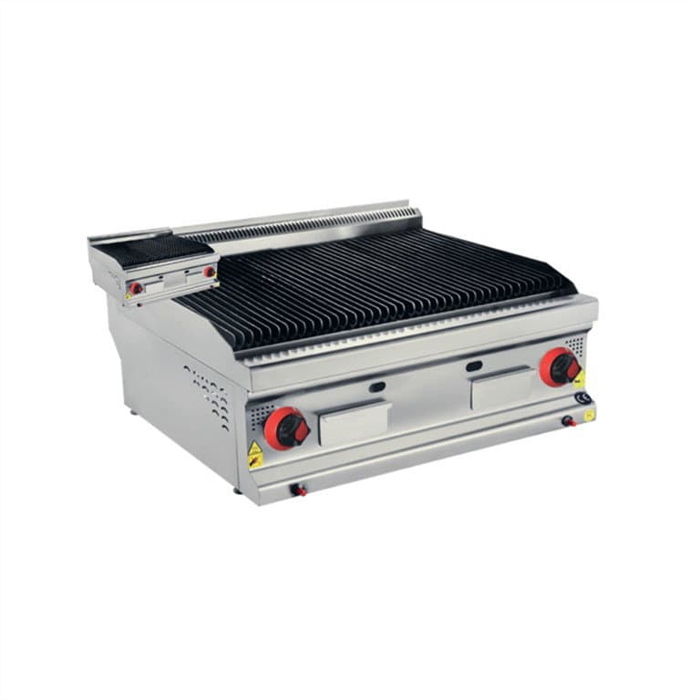 CSA INOX 2400 cm² Set Üstü Doğalgazlı Lavataş Döküm Izgara