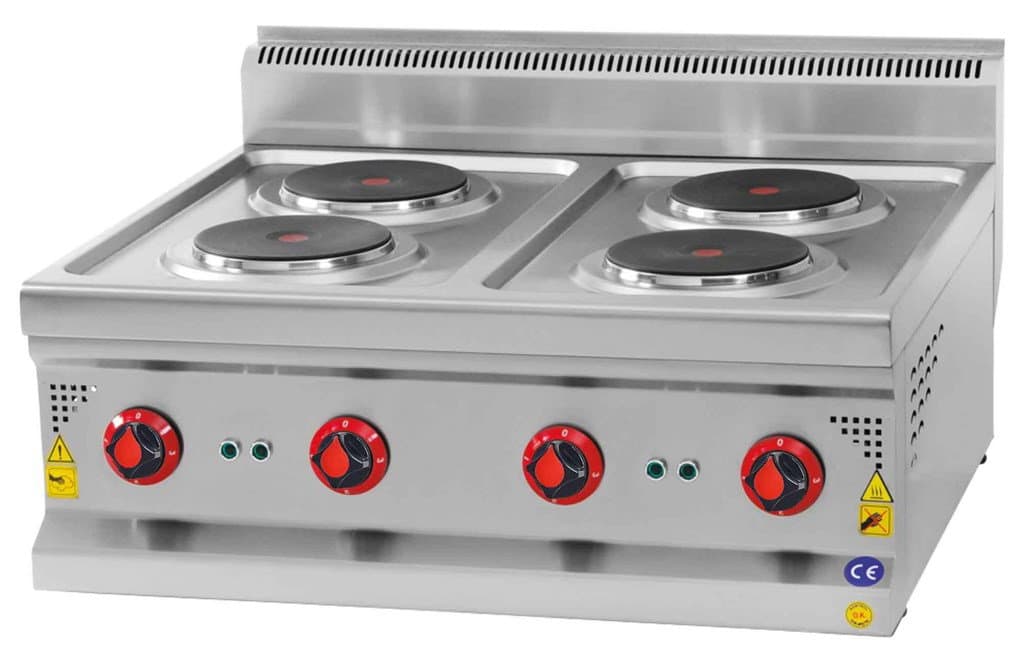 CSA INOX Set Üstü Elektrikli Dört Göz Ocak