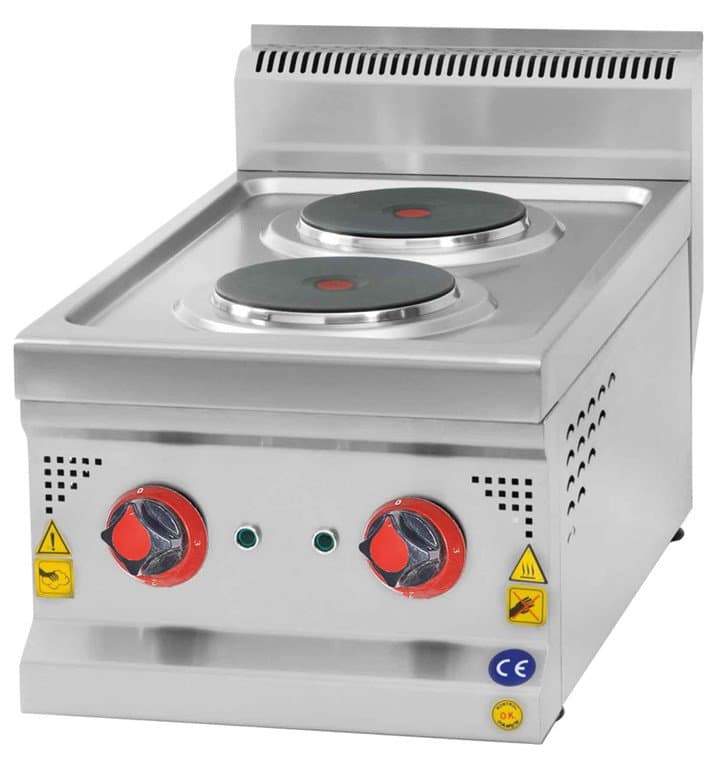 CSA INOX Set Üstü Elektrikli İki Gözlü Ocak